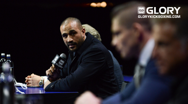 Badr Hari storms out of GLORY: COLLISION press conference