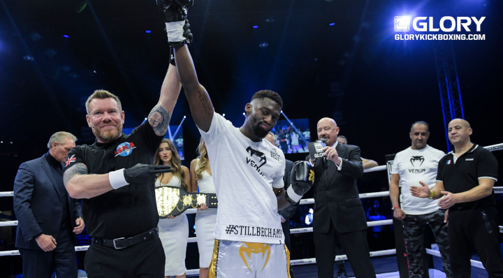 Doumbé stops Grigorian, reclaims welterweight title amid chaotic scenes