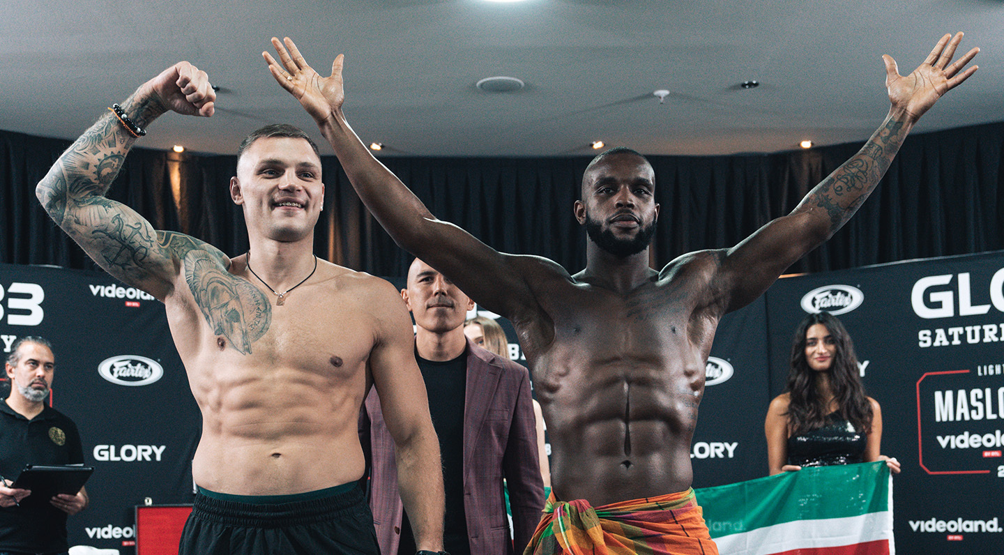 GLORY 83: Official Weigh-In Results