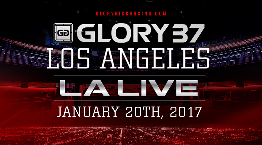 GLORY 37 Los Angeles and GLORY 37 SuperFight Series Friday, Jan. 20 Inside The Novo by Microsoft at L.A. Live