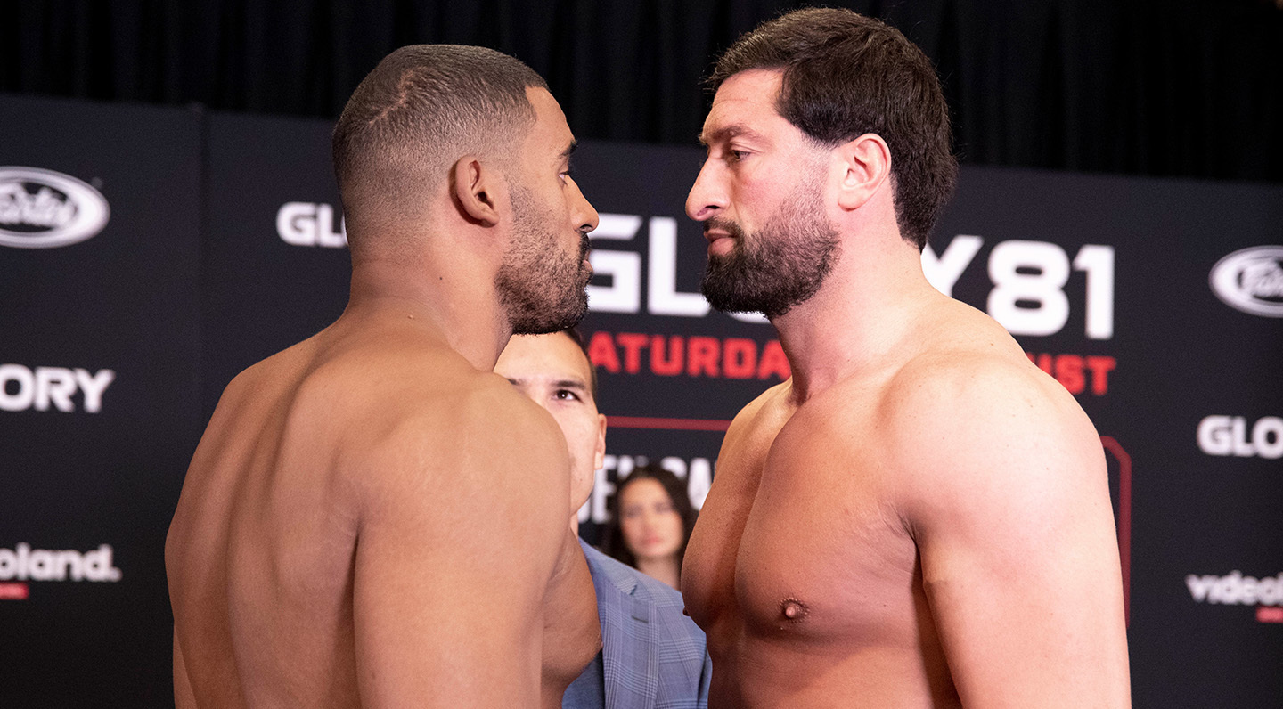 GLORY 81: Official Weigh-In Results