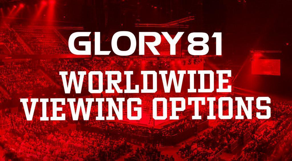 GLORY 81 available for livestream all over the world