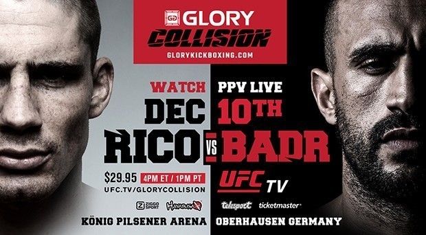 Watch GLORY 36, GLORY Collision Prelims, and GLORY Collision