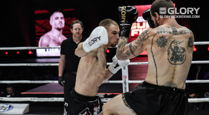 Baker finishes Jenkins in third round at GLORY 58